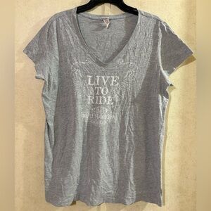 Harley-Davidson Women’s V-Neck Graphic T-Shirt